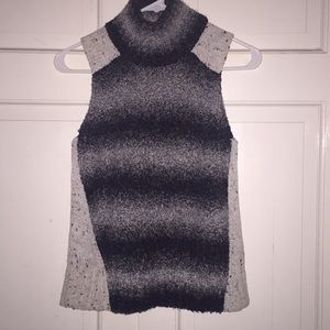 Intermix Exclusive Sleeveless Turtleneck Sweater